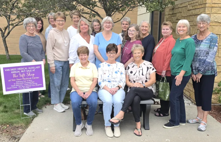 VDMC Gift shop volunteers prepare for annual nut sale